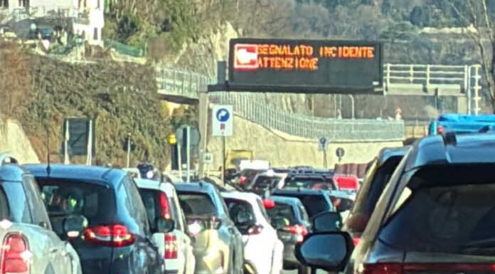 SS36. Incidente all’altezza di Isella, code in direzione Lecco