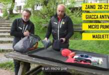 “Abbassa il Rischio” #3 – Cosa mettere nello zaino per fare un’escursione estiva?