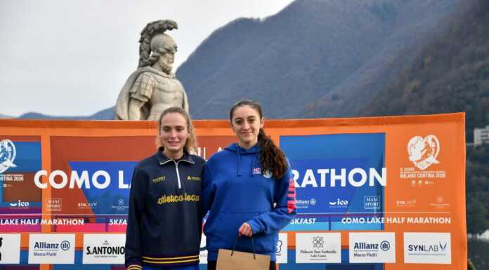 Como Lake Half Marathon: vincono il portoghese Bruno Lourenco e la comasca Elisa Pastorelli
