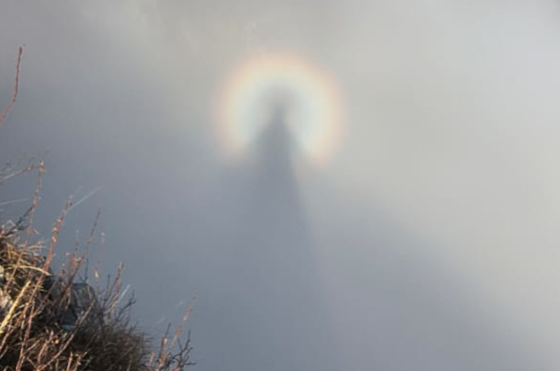 Spettro di Brocken al Moregallo