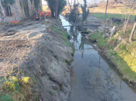 Oggiono. Torrente Gandaloglio: iniziati i lavori di rimozione detriti Gandaloglio, lavori