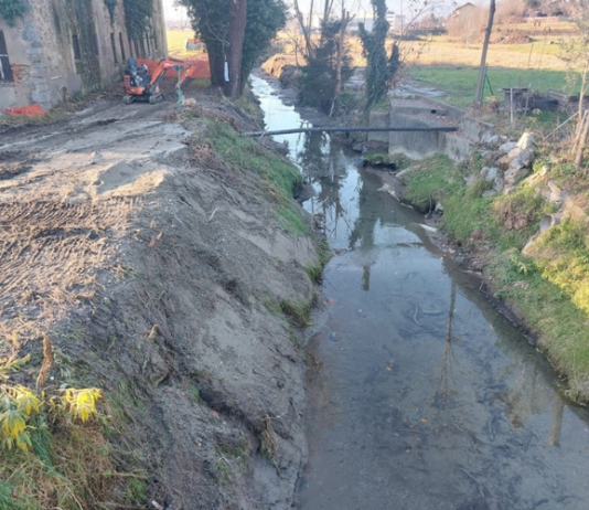 Oggiono. Torrente Gandaloglio: iniziati i lavori di rimozione detriti Gandaloglio, lavori