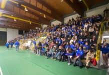 Futura ’96 celebra il Natale e annuncia l’unione con l’Asd Zanetti Il numeroso pubblico presente