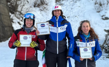 Sci Club Lecco protagonista ad Aprica nelle FIS Junior di Slalom Gigante
