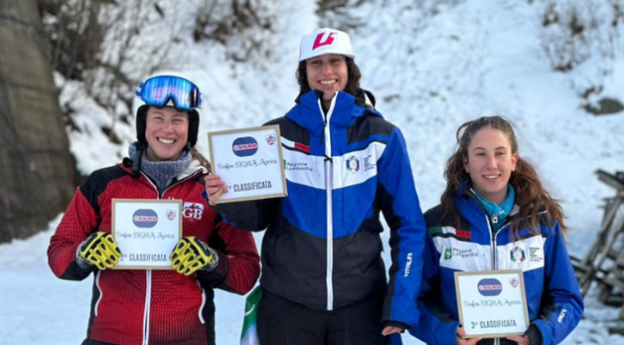 Sci Club Lecco protagonista ad Aprica nelle FIS Junior di Slalom Gigante
