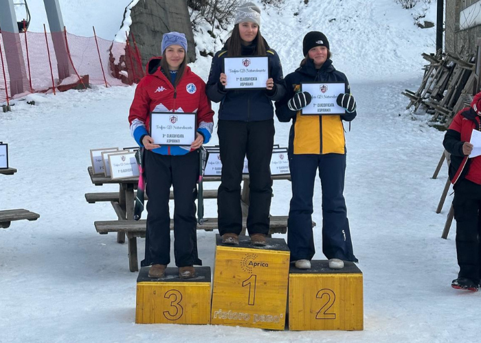 Carlotta Pedrolini seconda, classifica Aspiranti