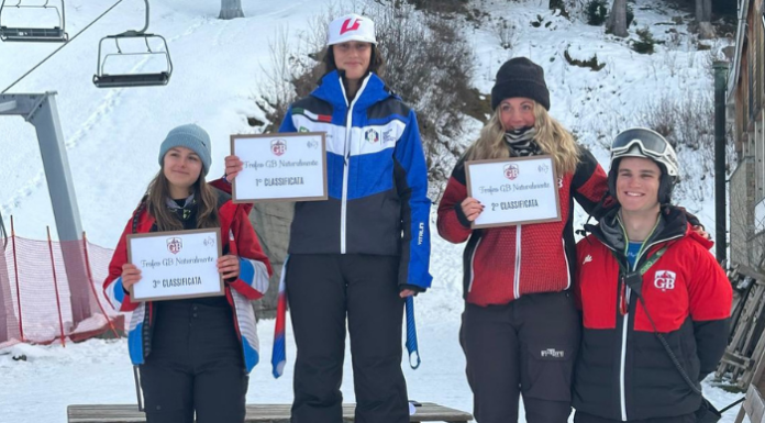 Sci Club Lecco protagonista all’Aprica: podi e grandi risultati nelle gare FIS di Slalom Gigante Giorgia Sala prima, Giulia Agazzi terza