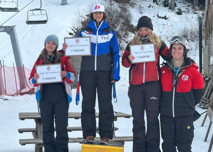 Giorgia Sala prima, Giulia Agazzi terza