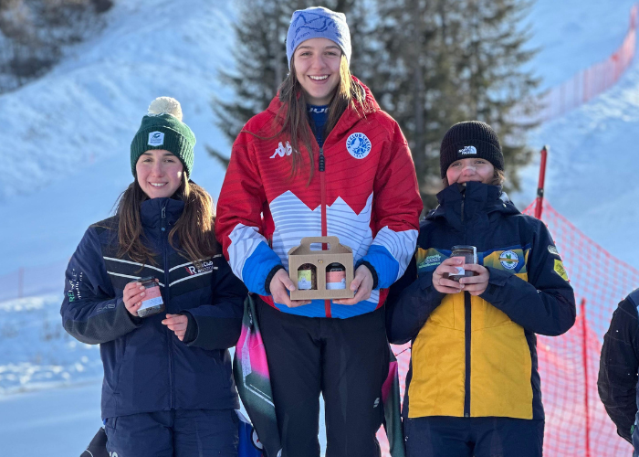 Giulia Agazzi prima classificata Aspiranti