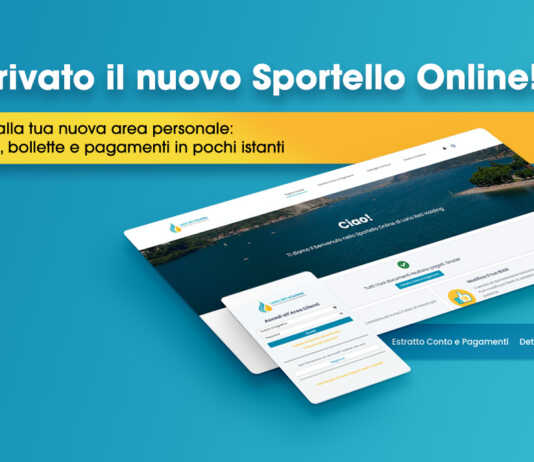 Arriva lo Sportello Online: tutte le tue utenze idriche a portata di clic!