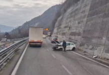SS36, incidente in direzione nord tra Lierna e Varenna
