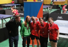 Tennis Tavolo Abbadia. La squadra domina la prima prova provinciale di Tennistavolo CSI