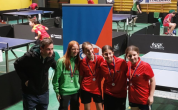 Tennis Tavolo Abbadia. La squadra domina la prima prova provinciale di Tennistavolo CSI