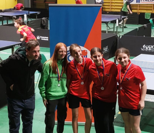 Tennis Tavolo Abbadia. La squadra domina la prima prova provinciale di Tennistavolo CSI