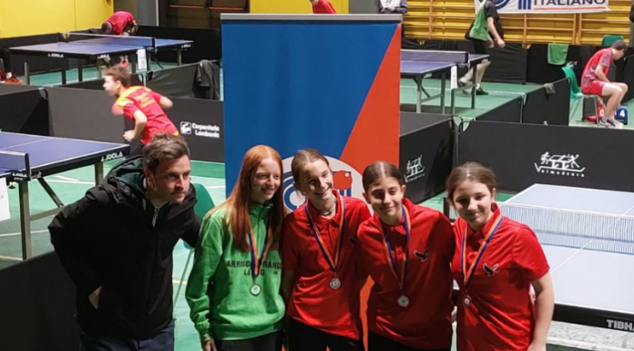 Tennis Tavolo Abbadia. La squadra domina la prima prova provinciale di Tennistavolo CSI