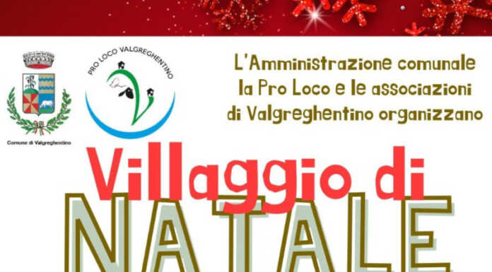 A Valgreghentino torna il Villaggio di Natale