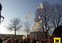 Palloncini bianchi e musica: ad Acquate l’ultimo abbraccio a Giuditta Funerale Giuditta Maccacaro