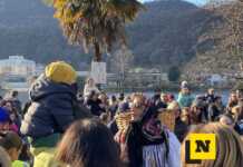 Epifania a Lecco: la befana è arrivata alla caserma dei pompieri Befana vigili del fuoco 6-1-26