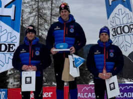 Coppa Italia sci nordico: ottimo 2° posto del lecchese Aksel Artusi nella sprint Aksel Artusi sul secondo gradino del podio