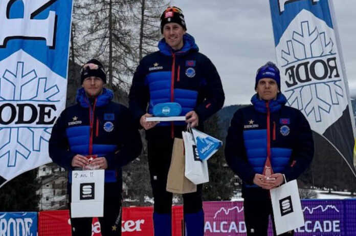 Aksel Artusi sul secondo gradino del podio