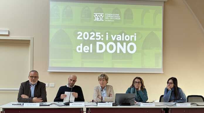 Donazioni da record nel 2025: i dati della Fondazione Comunitaria del Lecchese fondazione comunitaria del lecchese 2026