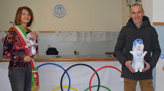 Monte Marenzo nella storia delle Olimpiadi: Franco Rota tedoforo di Milano-Cortina