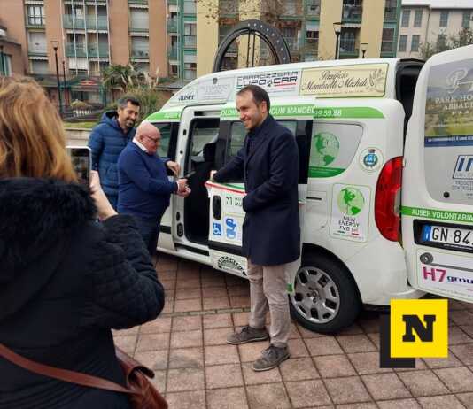 Auser, progetto “Noi con voi”: inaugurato un nuovo mezzo a Mandello Inaugurazione mezzo auser mandello 2026