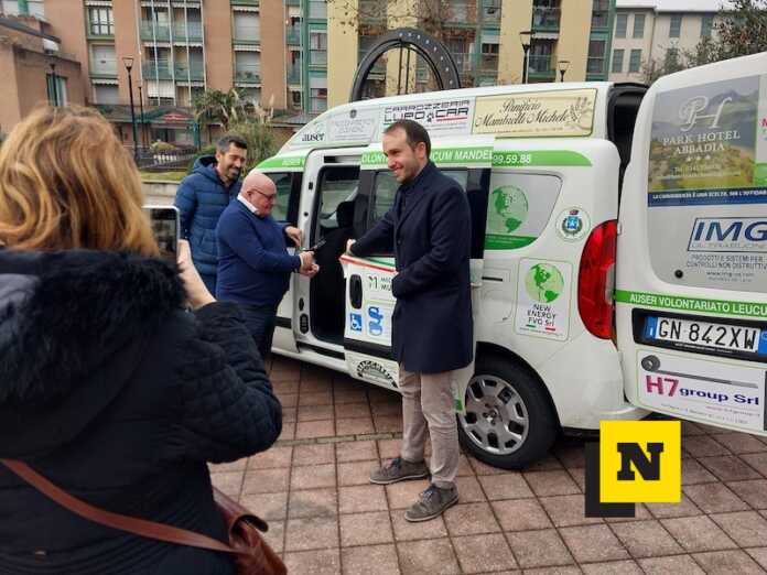 Inaugurazione mezzo auser mandello 2026