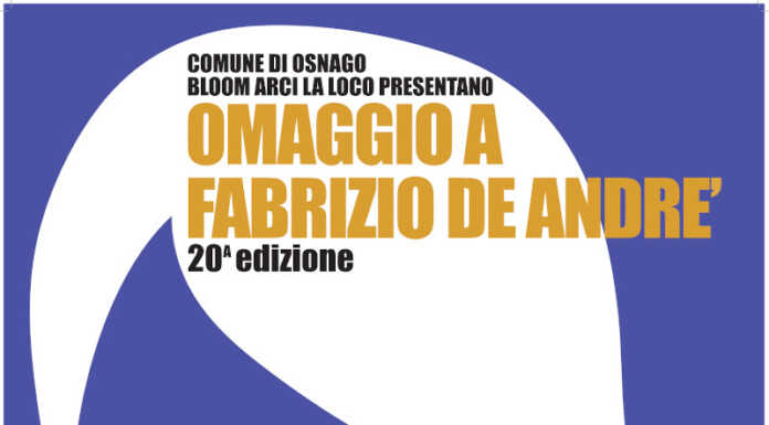 Osnago, il 10 l’omaggio a Fabrizio De Andrè con “Umbre de muri”
