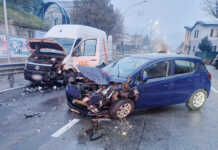 Incidente in via Roma a Pescate, grossi disagi alla viabilità