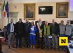 Fiamma Olimpica a Lecco: presentati i tedofori Guerrera, Aondio e Cariboni Presentazione tappa fiamma olimpica 26-01-26