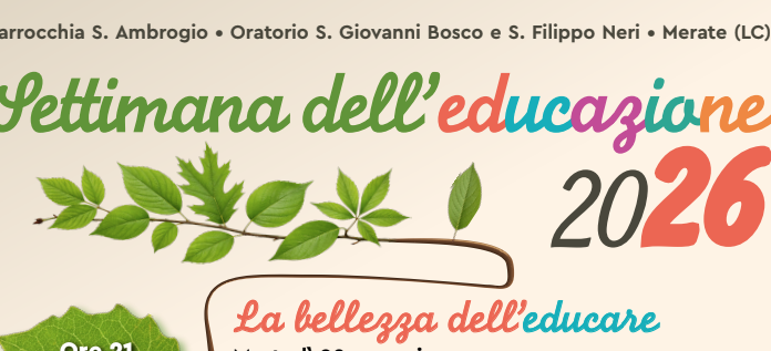 Merate, con l’oratorio incontri con esperti per la settimana dell’educazione