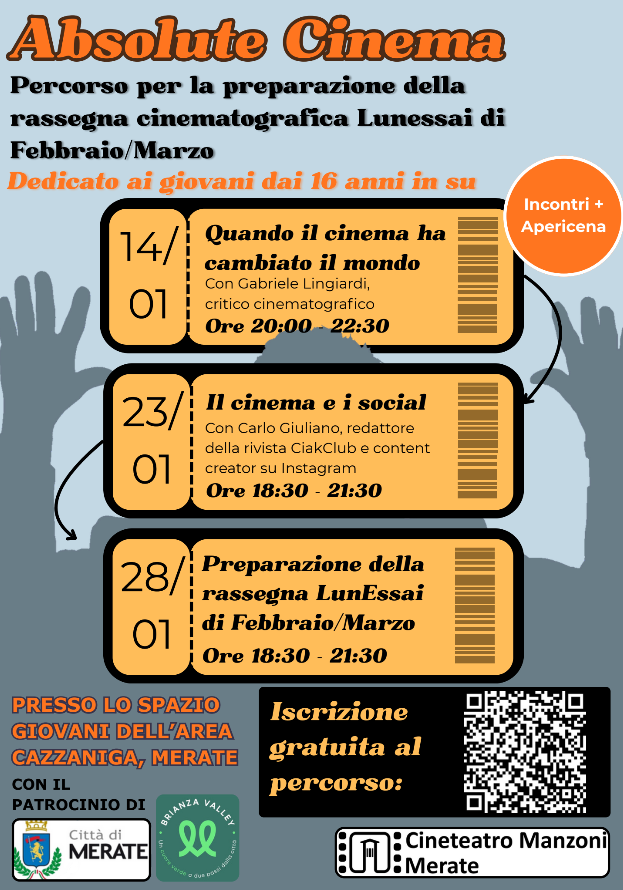 Locandina "Absolute Cinema" - Merate
