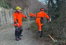 Rancio. 25 volontari dell’antincendio al lavoro sulla pista tagliafuoco