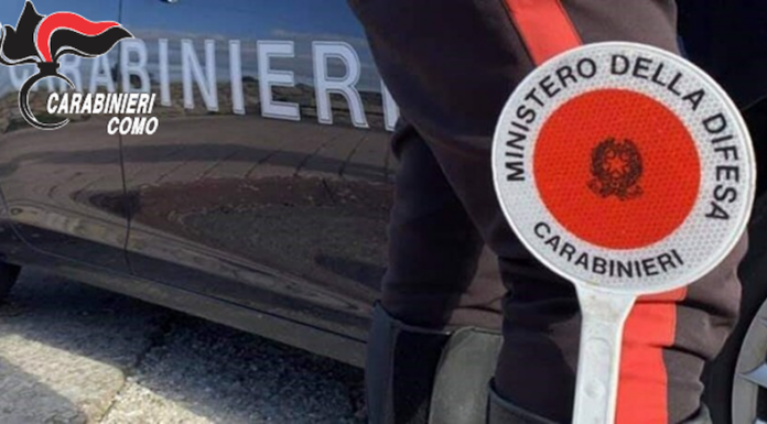 Inseguimento in Valsassina, i Carabinieri fermano un fuggitivo tra Ballabio e Laorca Carabinieri