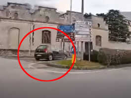 Imbocca la SS36 contromano dalla rotonda di via Balicco, la scena ripresa in un video