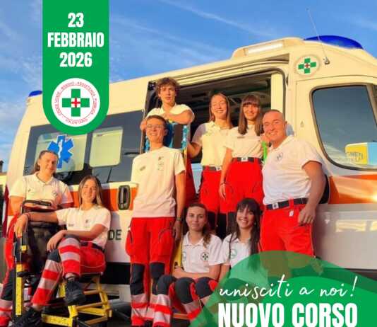 Croce Verde Bosisio, al via il corso per nuovi volontari