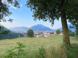 Prati di Cavagna, Legambiente: “Serve azzerare il consumo di suolo” Uno scorcio della località Cavagna sopra Lecco