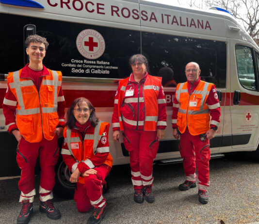 Galbiate: attivo dal 1° gennaio il servizio di emergenza urgenza grazie alla Croce Rossa