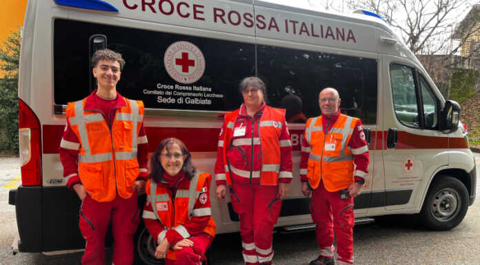 Galbiate: attivo dal 1° gennaio il servizio di emergenza urgenza grazie alla Croce Rossa