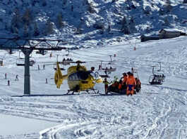 Colto da Malore in pista, 75enne elisoccorso a Bobbio elisoccorso di Bergamo