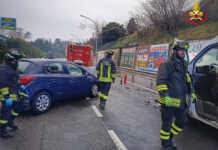 Incidente in via Roma a Pescate, grossi disagi alla viabilità
