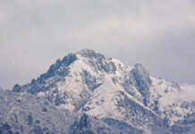 La Fiamma olimpica in vetta alla Grignetta con i Ragni di Lecco Grignetta