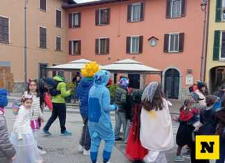 Grande partecipazione alla tradizionale sfilata di Carnevale a Mandello