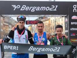 Bergamo Half Marathon: doppio bronzo lecchese con Ahmed El Mazoury e Francesca Colombo