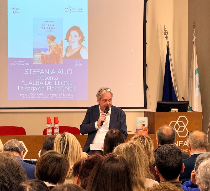 Stefania Auci Confapi Lecco Sondrio 2026