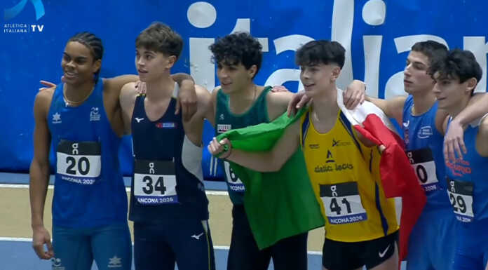Indoor. Filippo Vedana Campione Italiano Juniores nei 60hs
