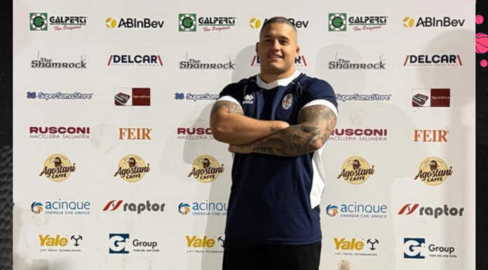 Rugby Serie A2. Rugby Lecco, arrivato Jeremias De Sarro Lecco Rugby Lecco De Sarro 20260210