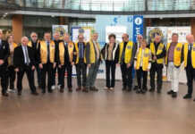 Lions Club, il presidente internazionale A.P. Singh in visita a La Nostra Famiglia