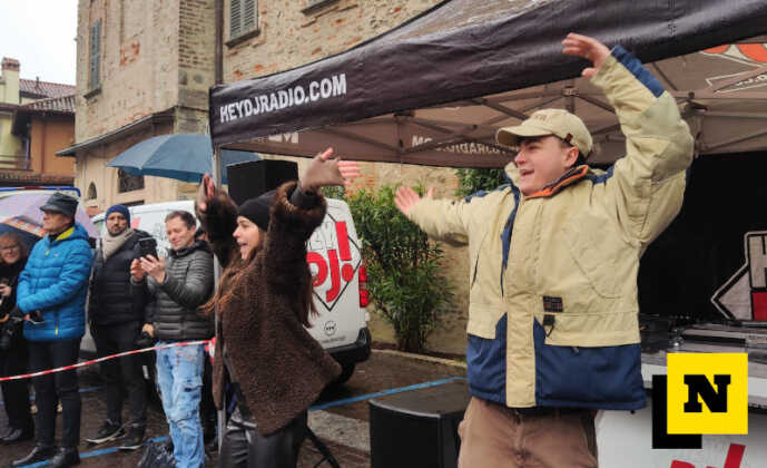 fiamma olimpica Merate